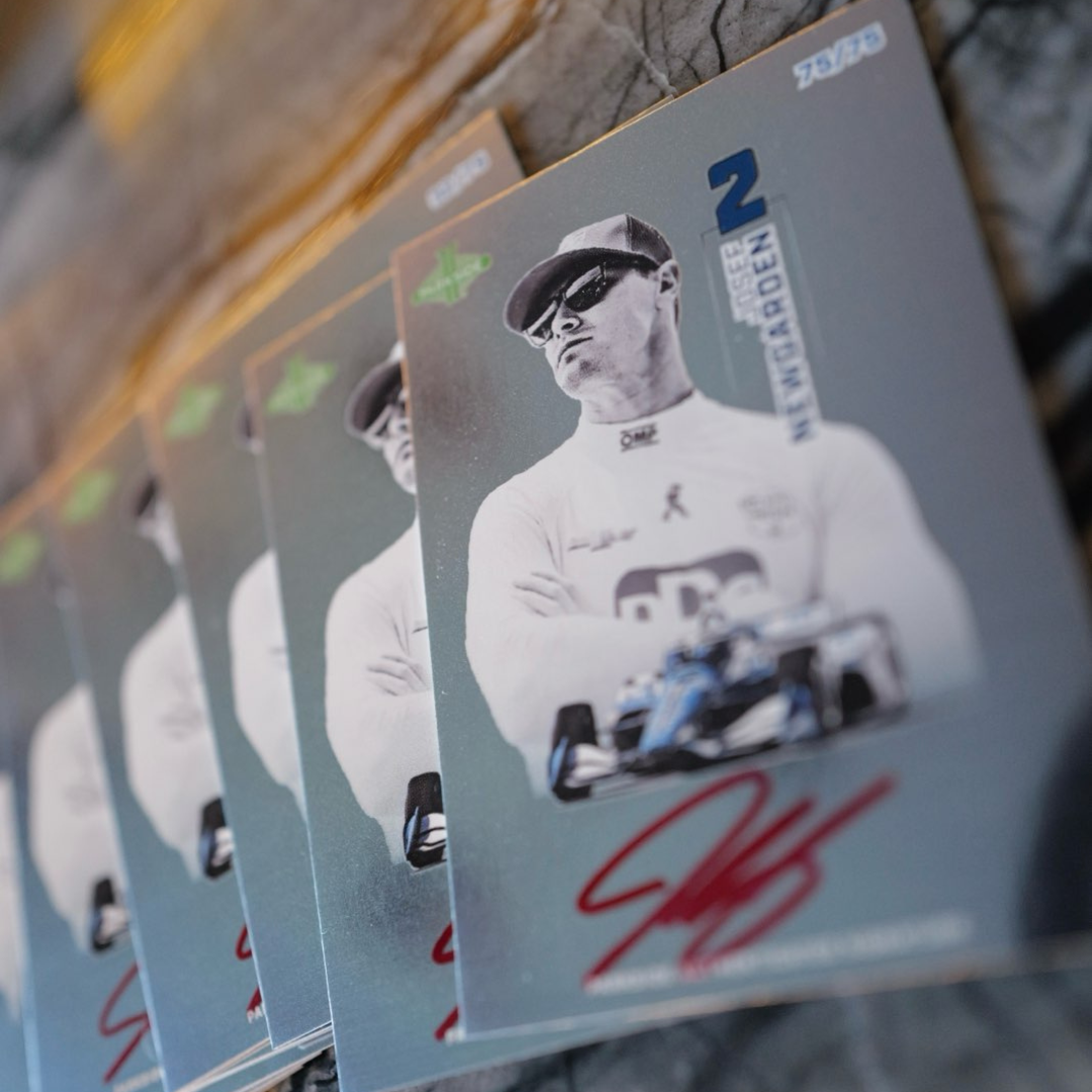 CURATED: Josef Newgarden Collectible Trading Card Set – Josef