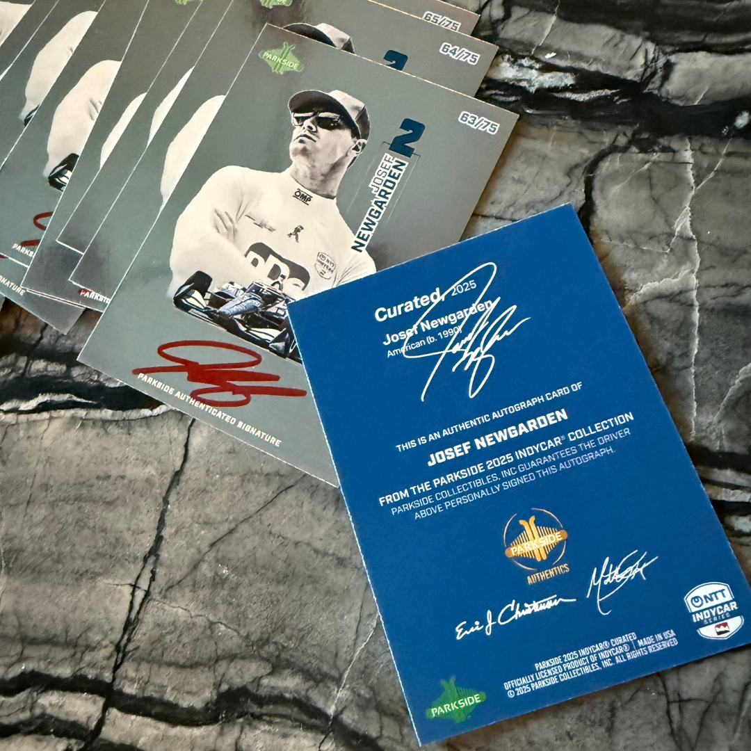 CURATED: Josef Newgarden Collectible Trading Card Set – Josef