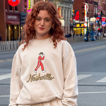 Load image into Gallery viewer, Driver Turned Cowboy Nashville Crewneck