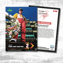 Load image into Gallery viewer, CURATED: Josef Newgarden Collectible Trading Card Set