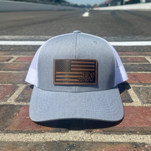 Load image into Gallery viewer, JN Flag Patch Hat (Gray)