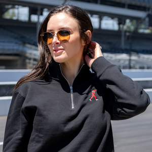 Drivers, To Your Cars Embroidered Quarter-Zip