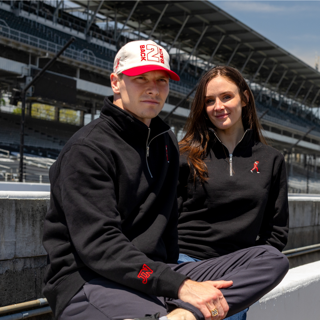 Drivers, To Your Cars Embroidered Quarter-Zip